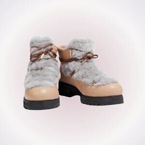 Jimmy Choo Ditto Fur Lined Winter Boots | Sz 39 (US 8.5)